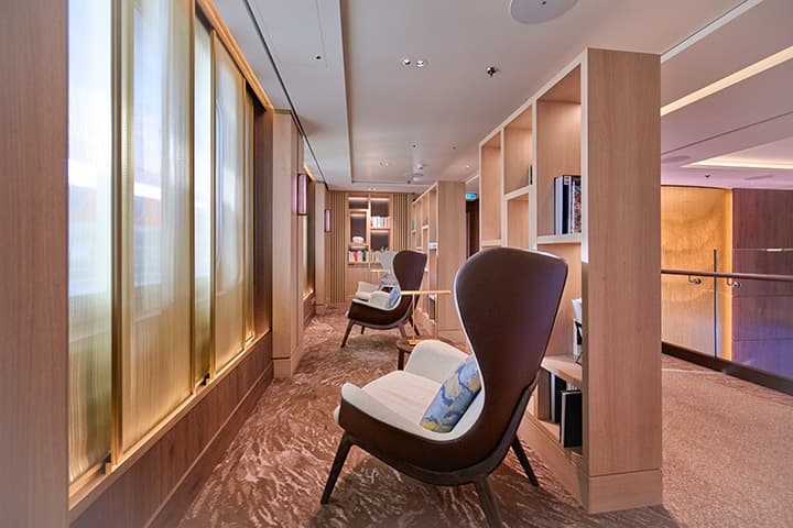 721 Books & Café aboard ASUKA III